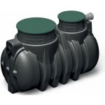 Prosperplast UNGROUND - R černá 1000 l – Zboží Mobilmania