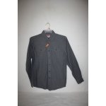 Wrangler košile pánská dlouhý rukáv Denim černá – Sleviste.cz