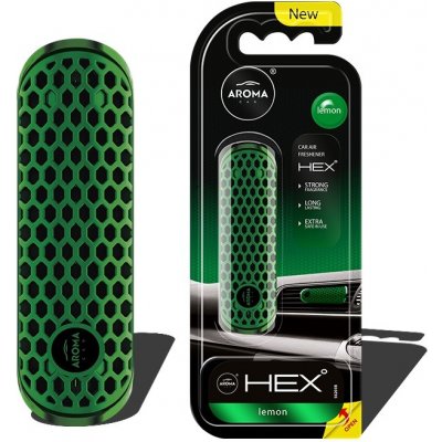 Aroma Car POLYMER HEX Lemon – Sleviste.cz