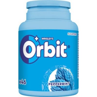 Wrigley's Orbit Peppermint žvýkačky bez cukru 46 ks – Hledejceny.cz