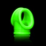 Ouch! Glow in the Dark Cock Ring & Ball Strap 789 – Sleviste.cz