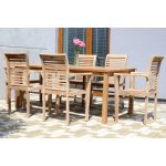 Nábytek Texim Garden IV. teakový set 1+6 – Zboží Dáma