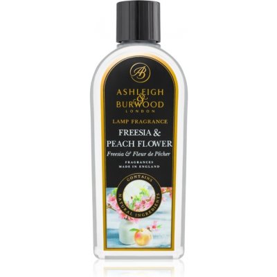 Ashleigh & Burwood London Lamp Fragrance Freesia & Peach Flower náplň do katalytické lampy 500 ml – Zboží Mobilmania