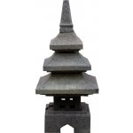 Lávová lampa Pagoda 50 cm - 3 střechy