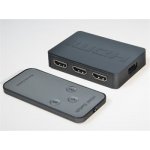 PremiumCord HDMI switch 3:1 plastový,dálkové ovl. KHSWIT31C – Zboží Mobilmania