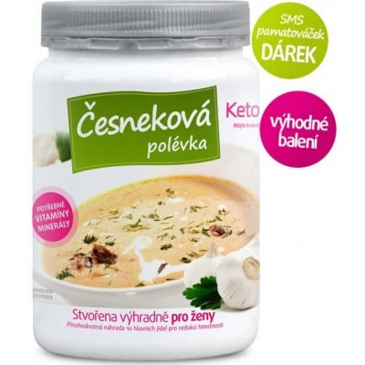 KetoFit Polévka česneková 290 g – Zboží Dáma