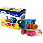 Detoa dřevěný vláček Krtek a mašinka – Zboží Dáma