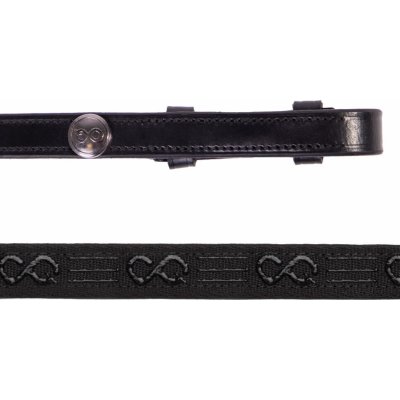 QHP Otěže PresTeq bez zarážek černé – Zboží Dáma