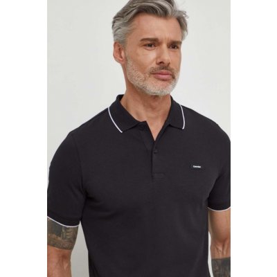 Calvin Klein Polo tričko K10K112751 černá – Zboží Mobilmania