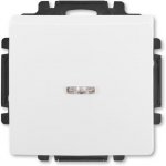 ABB 3557G-A91342 B1 Ovládač tlačítkový zapínací řazení 1/0So 10/S s krytem jasně bílá – Hledejceny.cz