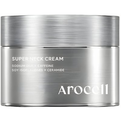 AROCELL - SUPER POWER NECK CREAM - Krém s růstovým faktorem pro oblast krku a očního okolí 80 g – Zboží Mobilmania