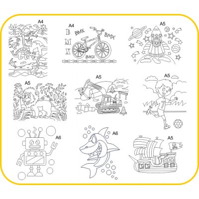 Radost v písku Startovací sada pro kluky složitější – Zboží Mobilmania