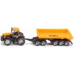 Siku 1858 Traktor FASTRAC JCB 8250 a návěs kontejnerový HALF TRAXX 1:87 – Zboží Dáma