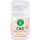 Masážní přípravek Zelená Země CBD hřejivý gel 50 g