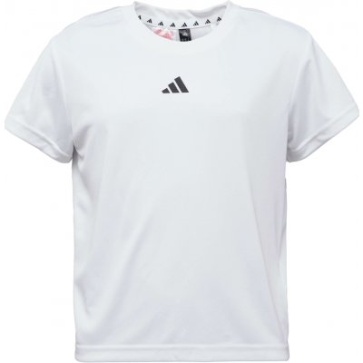 adidas TRAIN ESSENTIALS REGULAR FIT LOGO KIDS Bílá – Sleviste.cz