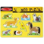 Melissa & Doug puzzle se zvuky domácí zvířata – Hledejceny.cz