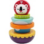 Woopie Senzorická hračka Pyramidová skládačka 6 ks – Sleviste.cz