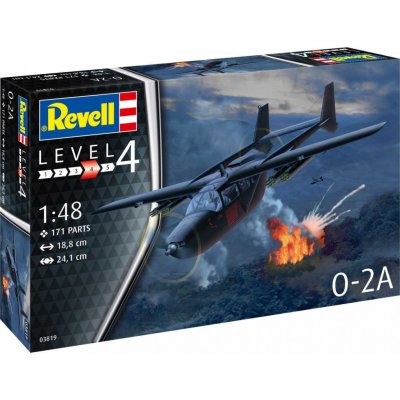 Revell ModelS et letadlo 63819 O 2A Skymaster 1:48 – Hledejceny.cz