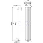 Sapho PILON IZ127T 196 mm x 1800 mm bílá mat – Zbozi.Blesk.cz