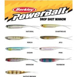 Berkley Powerbait Drop Shot MINNOW 7,5 cm PINK