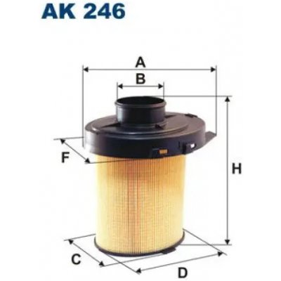 FILTRON Vzduchový filtr AK 246 – Hledejceny.cz