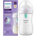 Philips Avent Natural Response transparentní s ventilem AirFree 260 ml – Zboží Dáma