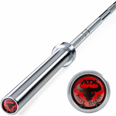 ATX Bulls Bearing Bar Profesionální olympijská osa 2200/50 mm – Zboží Mobilmania