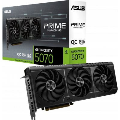Asus PRIME GeForce RTX 5070 12GB OC 90YV0M10-M0NA00 – Zboží Živě