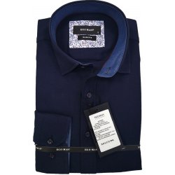 Ego man košile pánská slim fit tmavě modrá S0117-06