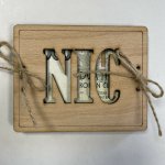 Dřevěné přání NIC – Sleviste.cz