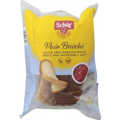 Schär Pain Brioche bez lepku sladký krájený chléb 370g – Sleviste.cz