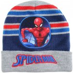 DIFUZED Dětská zimní pletená čepice Spiderman Modrá – Sleviste.cz