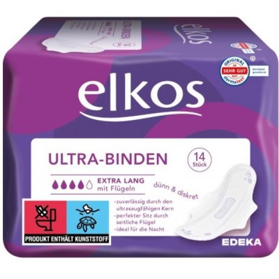 Elkos Women vložky Ultra Extra Lang 14 ks – Zboží Dáma