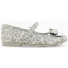 Dětské baleríny a espadrilky Sprox 505441 stříbrné