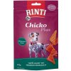 Pamlsek pro psa RINTI Chicko Plus, Česnekové trojhránky 225 g