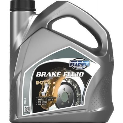 MPM Brzdová kapalina DOT 4 4 l | Zboží Auto