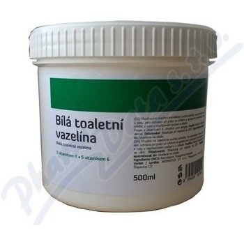 Aromatica Bílá toaletní vazelína s vit.E 500 ml