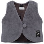 Pinokio Chlupatá vesta Little Bird šedá – Sleviste.cz