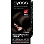 Syoss Permanent Coloration permanentní barva na vlasy 3-1 Dark Brown 50 ml – Zboží Dáma