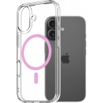 AlzaGuard Crystal Clear TPU Case Compatible with Magsafe pro iPhone 17 růžový AGD-PCMT476P – Hledejceny.cz