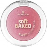 essence Tvářenka Soft Baked 40 Think Pink 4,5 g – Zboží Dáma