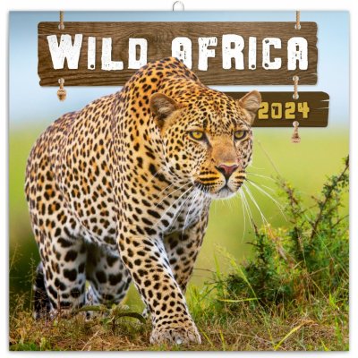 Poznámkový Divoká Afrika 30 × 30 cm 2024