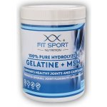 FitSport Nutrition 100% Pure Hydrolyzed Gelatine + MSM 500 kapslí – Hledejceny.cz