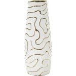 Mauro Ferretti Keramická váza LIA, bílá, Ø 14,5x39,5 cm bílý – Hledejceny.cz
