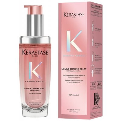 Kérastase Chroma Absolu L'huile Chroma Éclat olej pro lesk barvených vlasů 75 ml – Hledejceny.cz