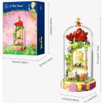 Pantasy Stavebnice - The Little Prince Eternity Rose Swing 20 cm, 86322 – Hledejceny.cz