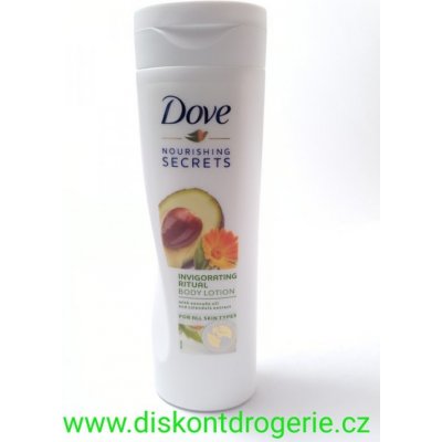 Dove Nourishing Secrets Invigorating Ritual tělové mléko (Avocado Oil and Calendula Extract) 250 ml – Zbozi.Blesk.cz