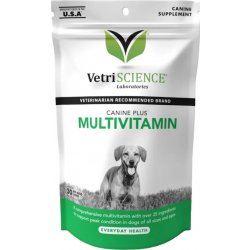 VetriScience Canine Plus multivitamínový doplněk pro psy 120 g