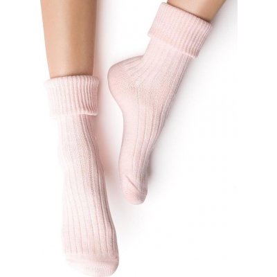 Steven 067 ponožky na spaní světle růžové – Zboží Mobilmania