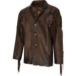 Stars & Stripes Bunda kožená Paco pánská hnědá – Zboží Mobilmania